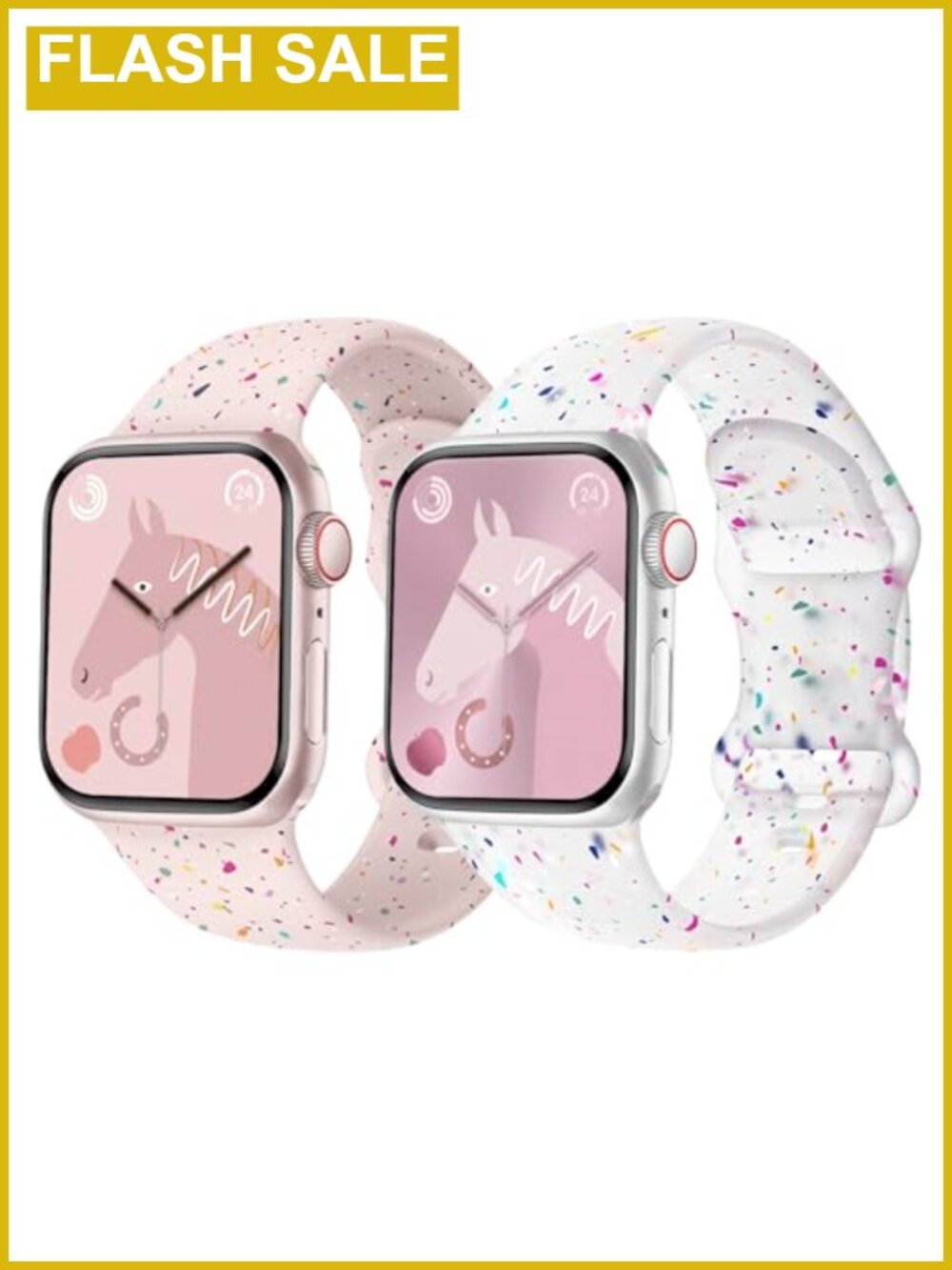 Kids Silicone Watch Band Compatible with Apple Watch